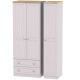 Venice Tall Triple 2 Drawer Wardrobe